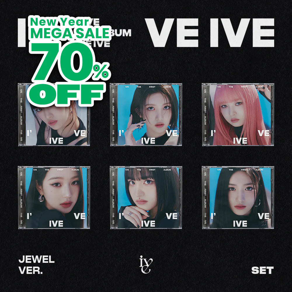 [NEW YEAR] IVE - I've IVE (Jewel Ver. - Limited Edition) (Random Ver.)