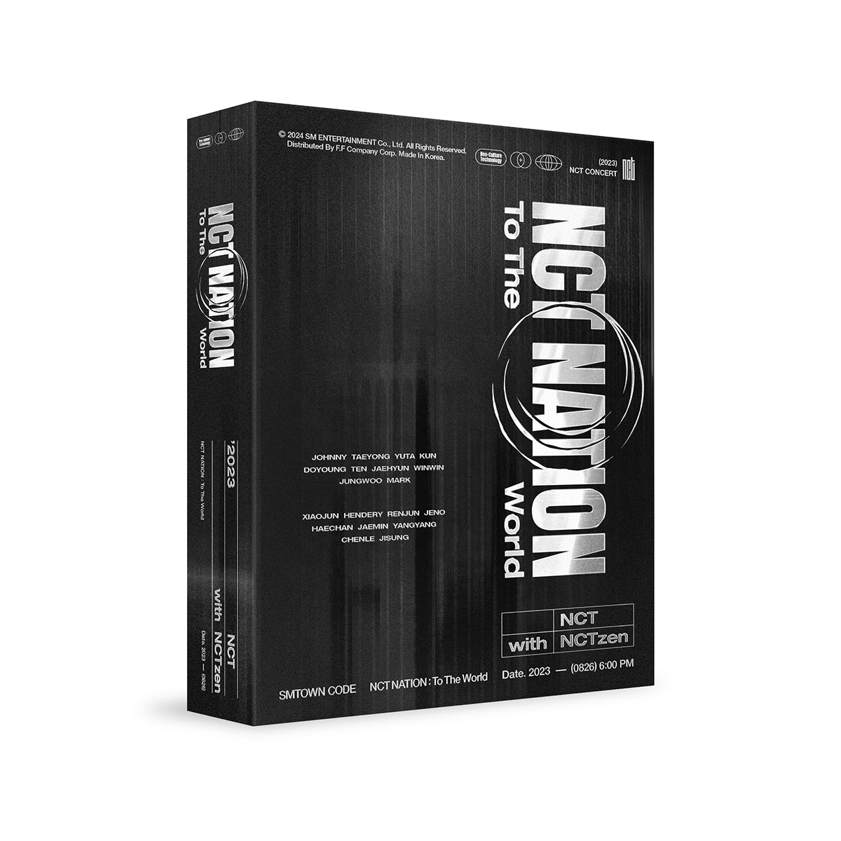 NCT - 2023 NCT CONCERT - NCT NATION : To The Wolrd in INCHEON SMTOWN CODE [PRE-ORDER]