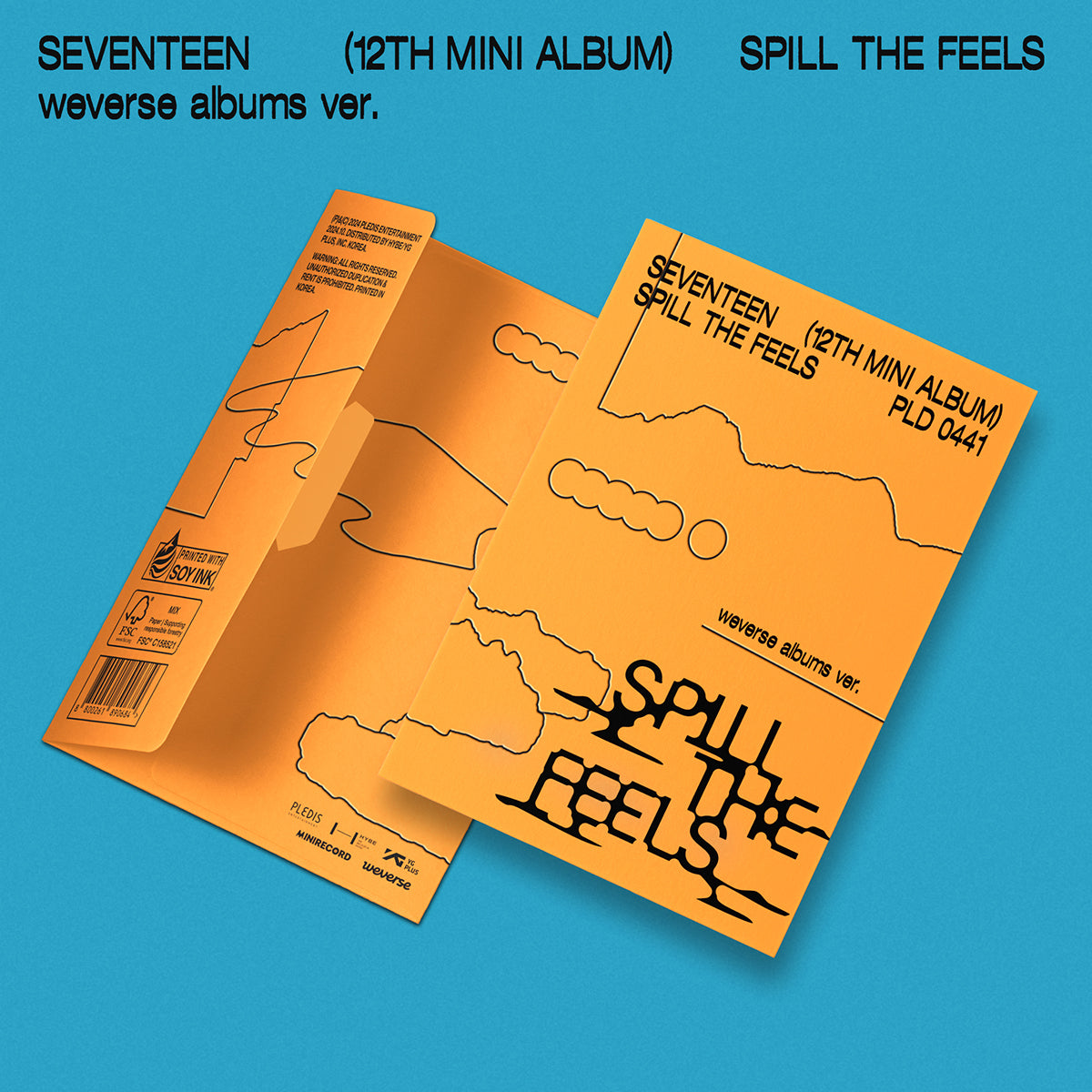 SEVENTEEN - SPILL THE FEELS (Weverse Albums ver.) [PRE-ORDER]