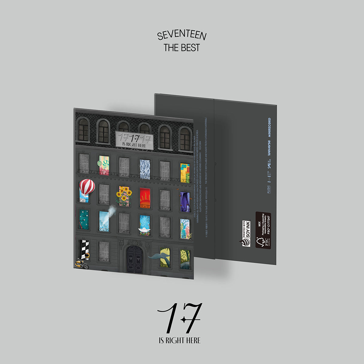 SEVENTEEN - 17 IS RIGHT HERE (Weverse Albums ver.)