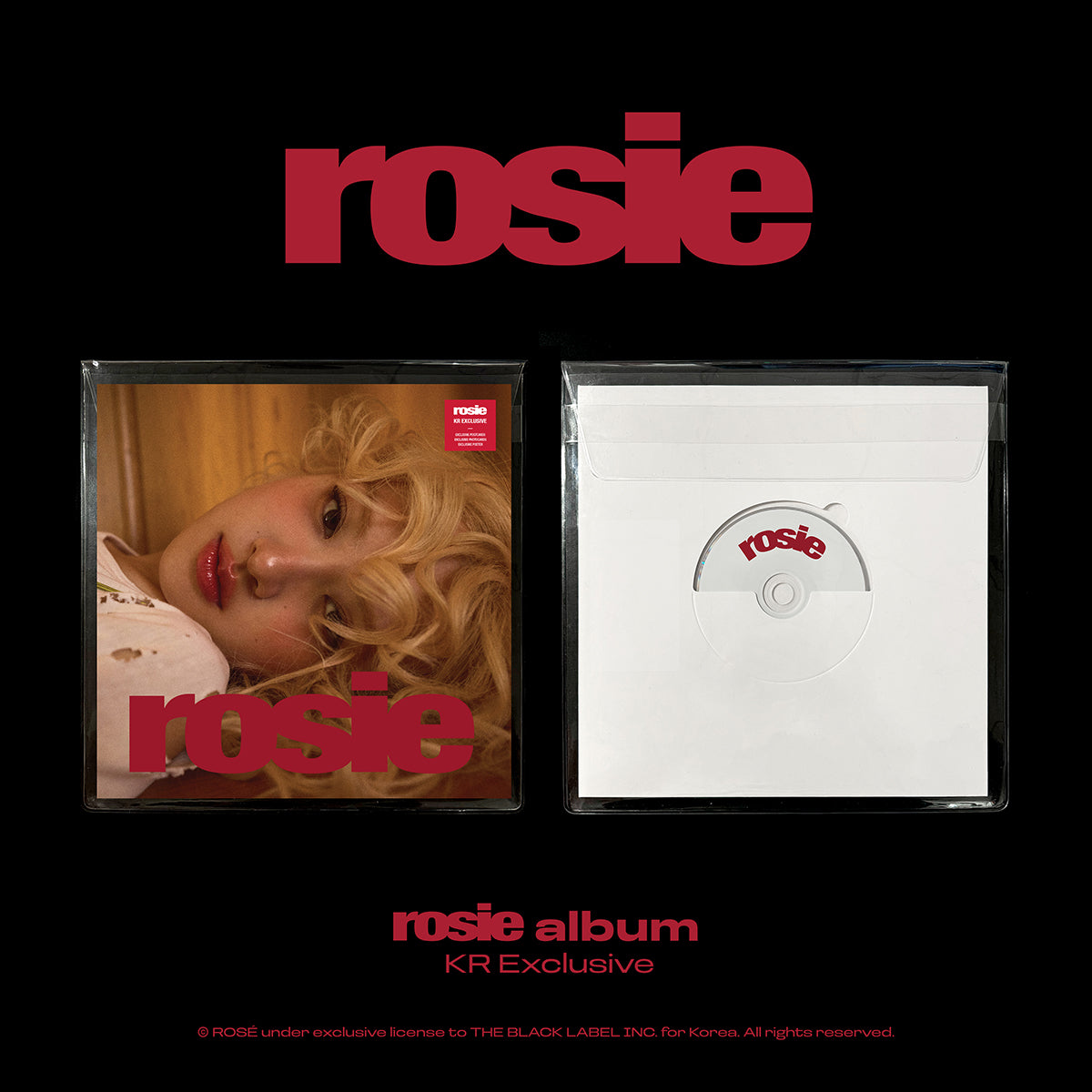 ROSÉ (BLACKPINK) - rosie (KR Exclusive) [PRE-ORDER]