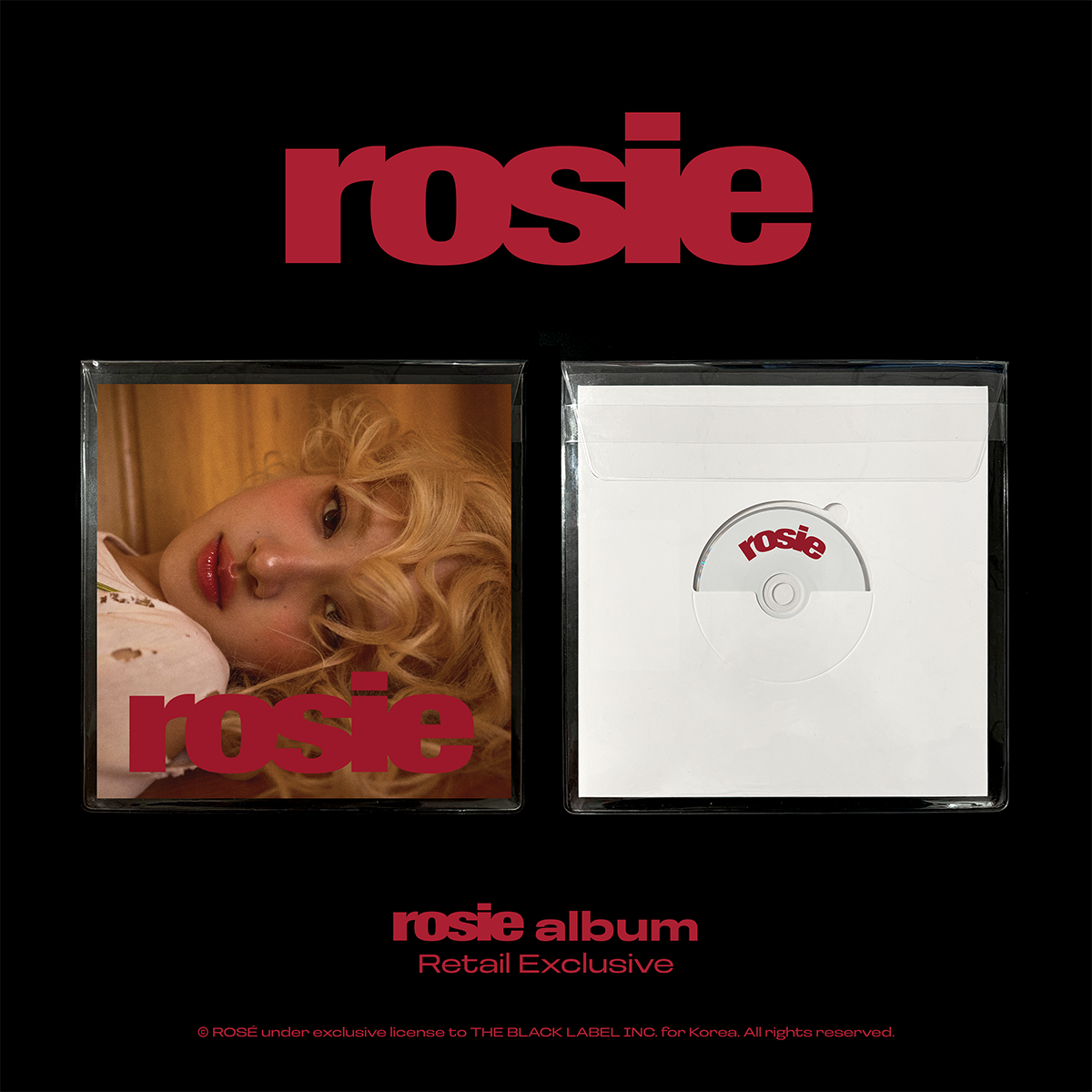 ROSÉ (BLACKPINK) - rosie (Retail Exclusive) [PRE-ORDER]