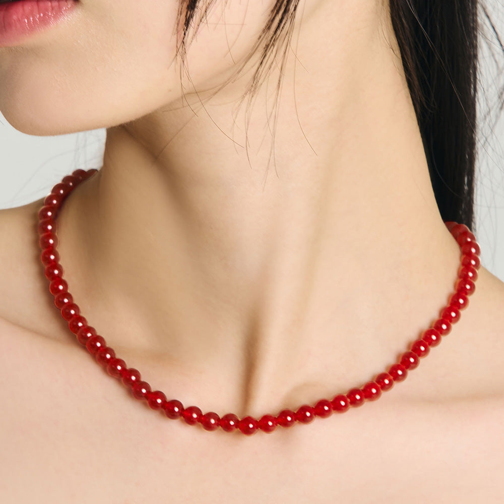 [SCALETTO] WIL213 Pure Red Necklace