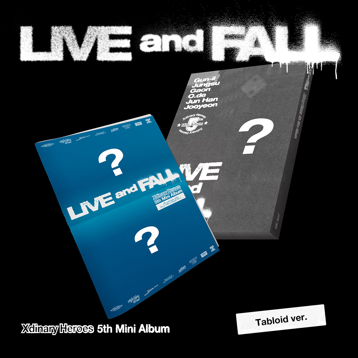 Xdinary Heroes - LIVE and FALL (Tabloid Ver.) (Special Edition) [PRE-ORDER]