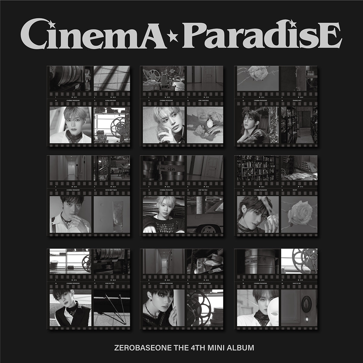 ZEROBASEONE - CINEMA PARADISE (DIGIPACK ver.) (Random)