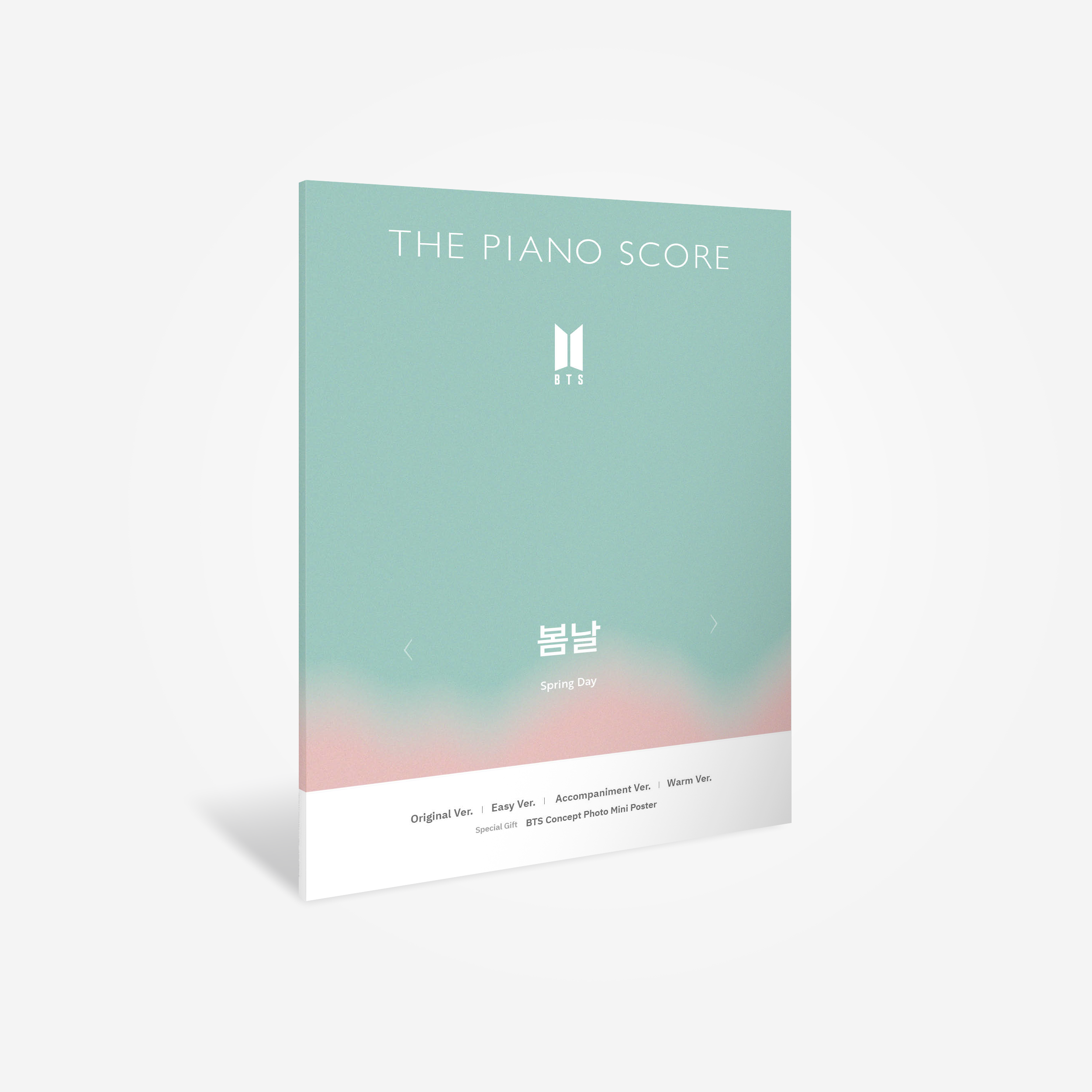 BTS - THE PIANO SCORE : BTS 'Spring Day' [PRE-ORDER]