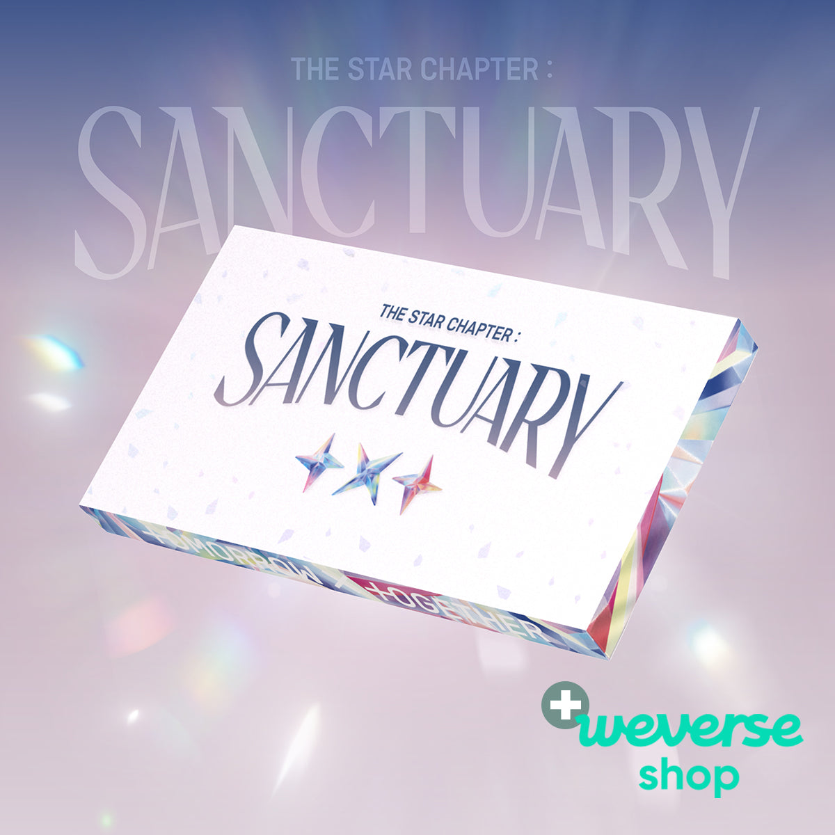 TXT - The Star Chapter: SANCTUARY (ANGEL Ver.) + Weverse Shop P.O.B [PRE-ORDER]