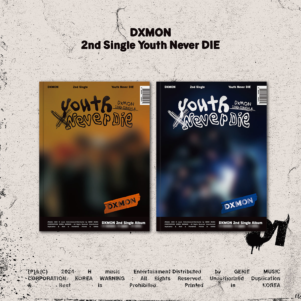 DXMON - Youth Never DIE (Random Ver.)