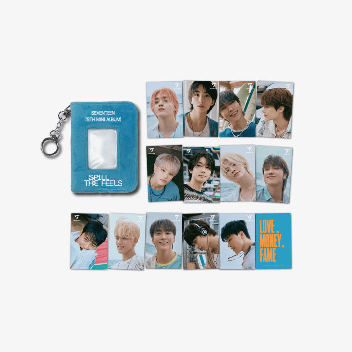 SEVENTEEN - LENTICULAR MINI CARD & BINDER (SPILL THE FEELS) [PRE-ORDER]