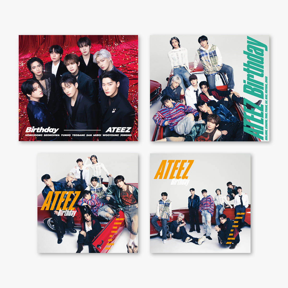 ATEEZ - JAPAN 4th SINGLE - Birthday [PRE-ORDER]