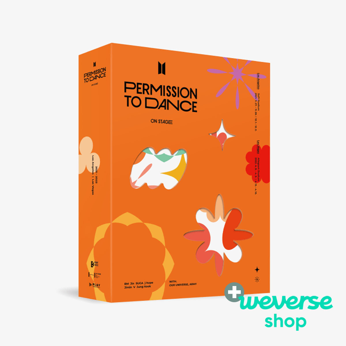 BTS - PERMISSION TO DANCE ON STAGE in THE US + Weverse Shop P.O.B