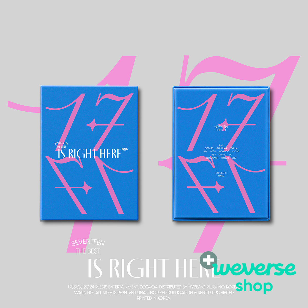 Seventeen - 17 is right here | Now Available | Kshopina