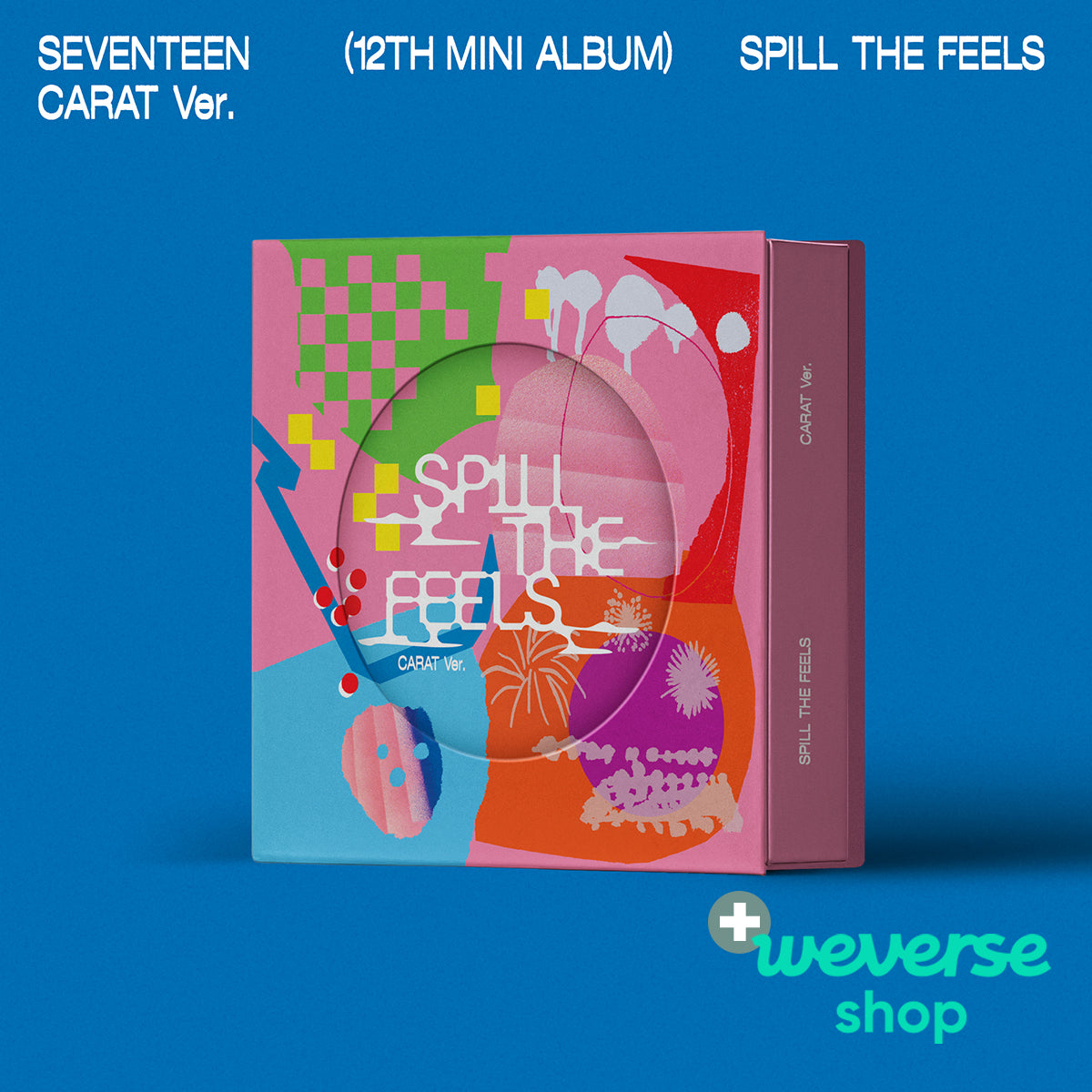 SEVENTEEN - SPILL THE FEELS (CARAT ver.) (Random) + Weverse Shop P.O.B [PRE-ORDER]