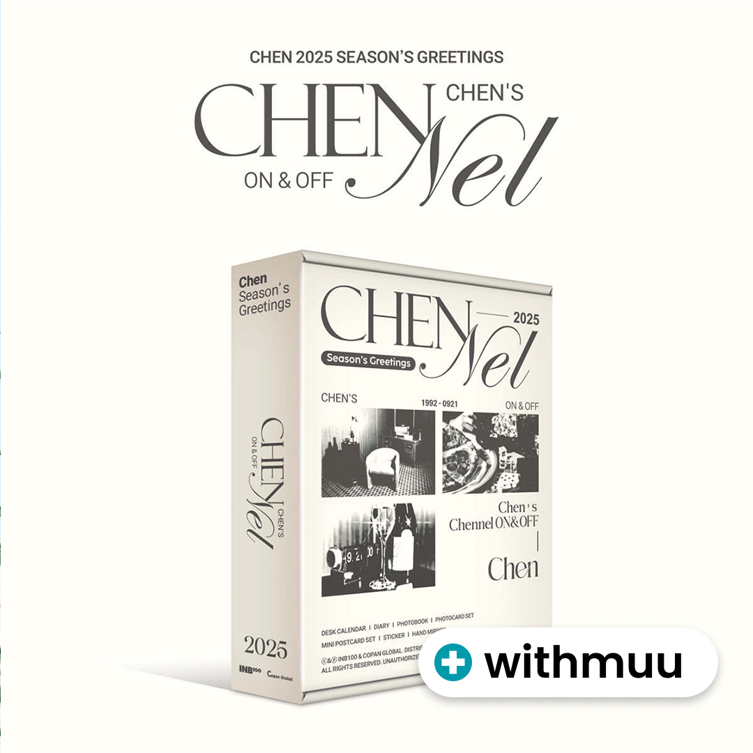 CHEN - 2025 SEASON'S GREETINGS [Chen's Chennel ON & OFF] + WITHMUU P.O.B [PRE-ORDER]