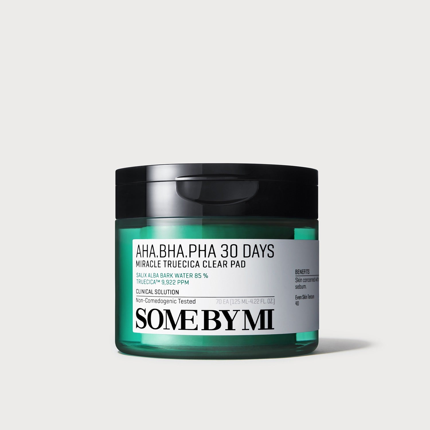 [SOME BY MI] AHA BHA PHA 30 Days Miracle True Cica Clear Pad 70 Sheets - 125ml