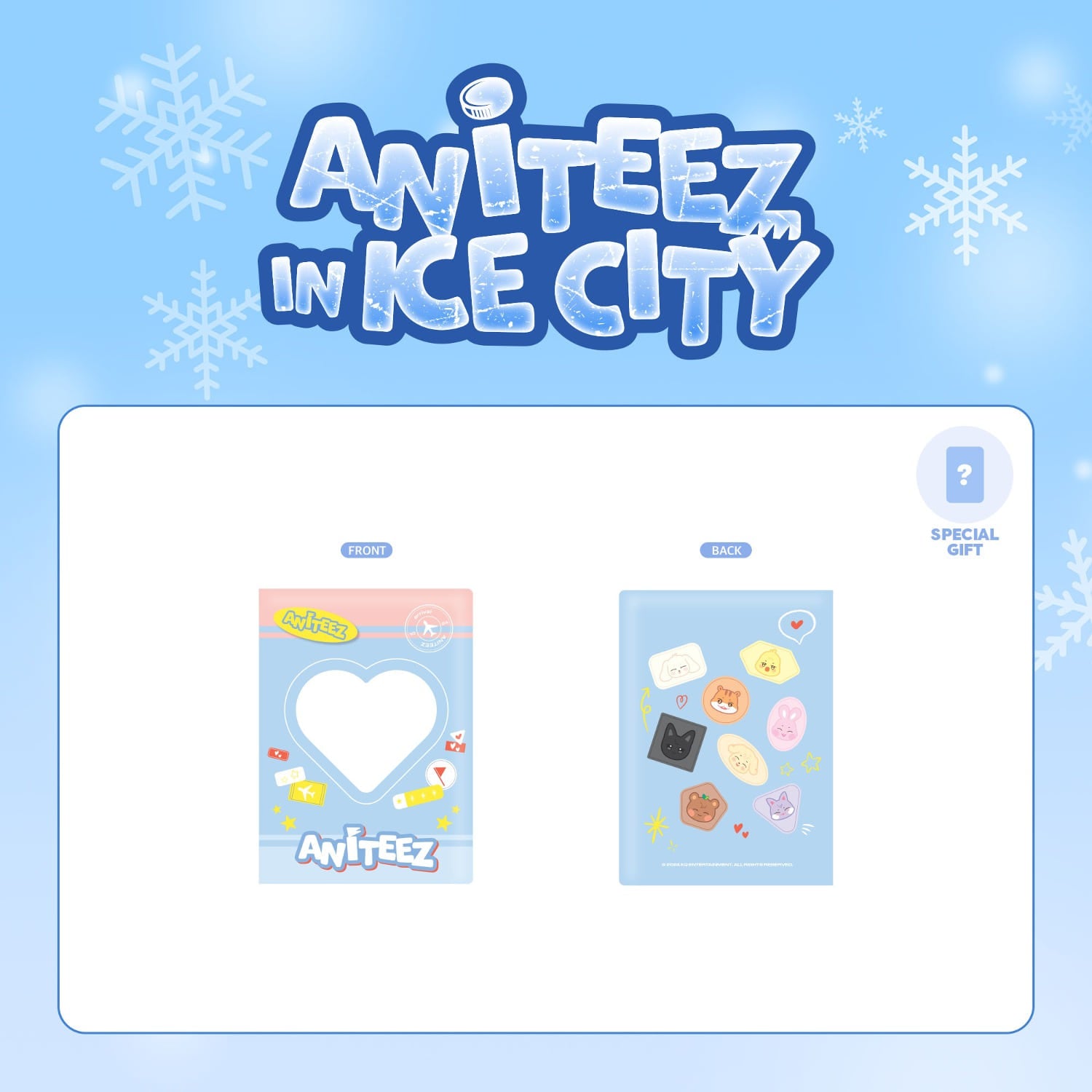 ATEEZ - ANITEEZ IN ICE CITY OFFICIAL 2ND MD [COLLECT BOOK] [PRE-ORDER]