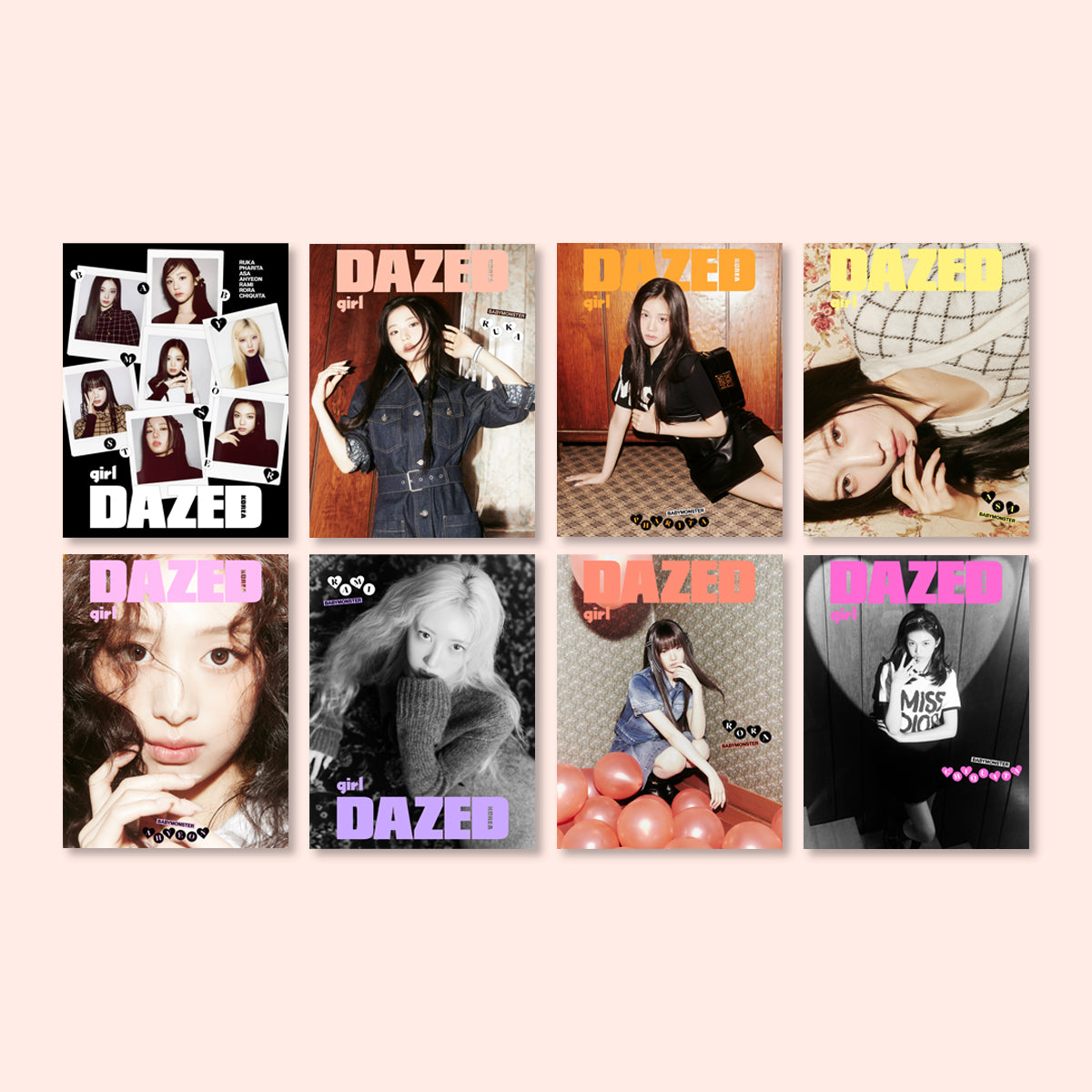 BABYMONSTER - DAZED & CONFUSED MAGAZINE GIRL EDITION