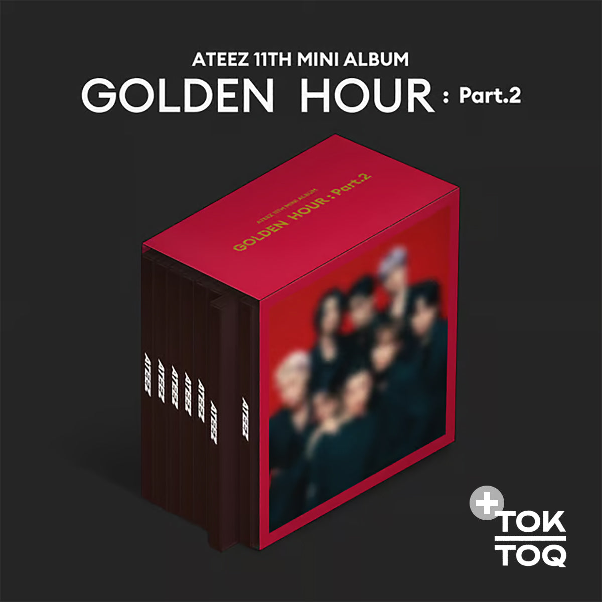 ATEEZ - GOLDEN HOUR : Part.2 (DIGIPACK Ver.) (SET) + TOKTOQ P.O.B