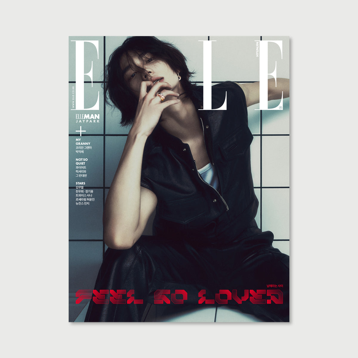 Hyunjin (Stray Kids) - ELLE Magazine (2024. 05) [PRE-ORDER]