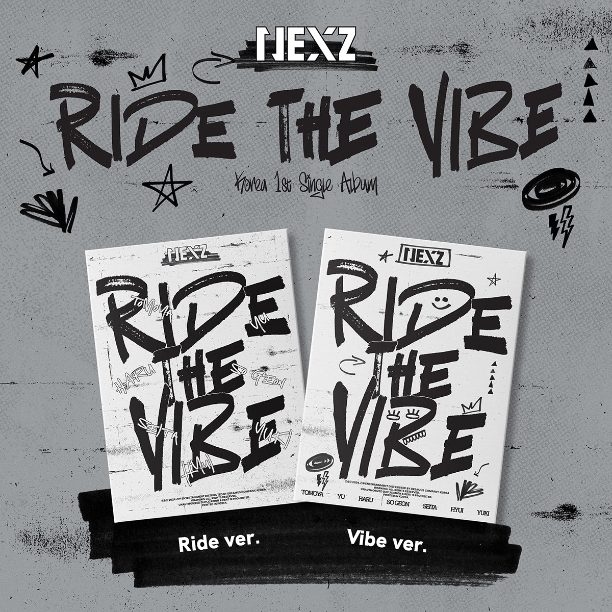 NEXZ - Ride the Vibe (Random Ver.) [PRE-ORDER]