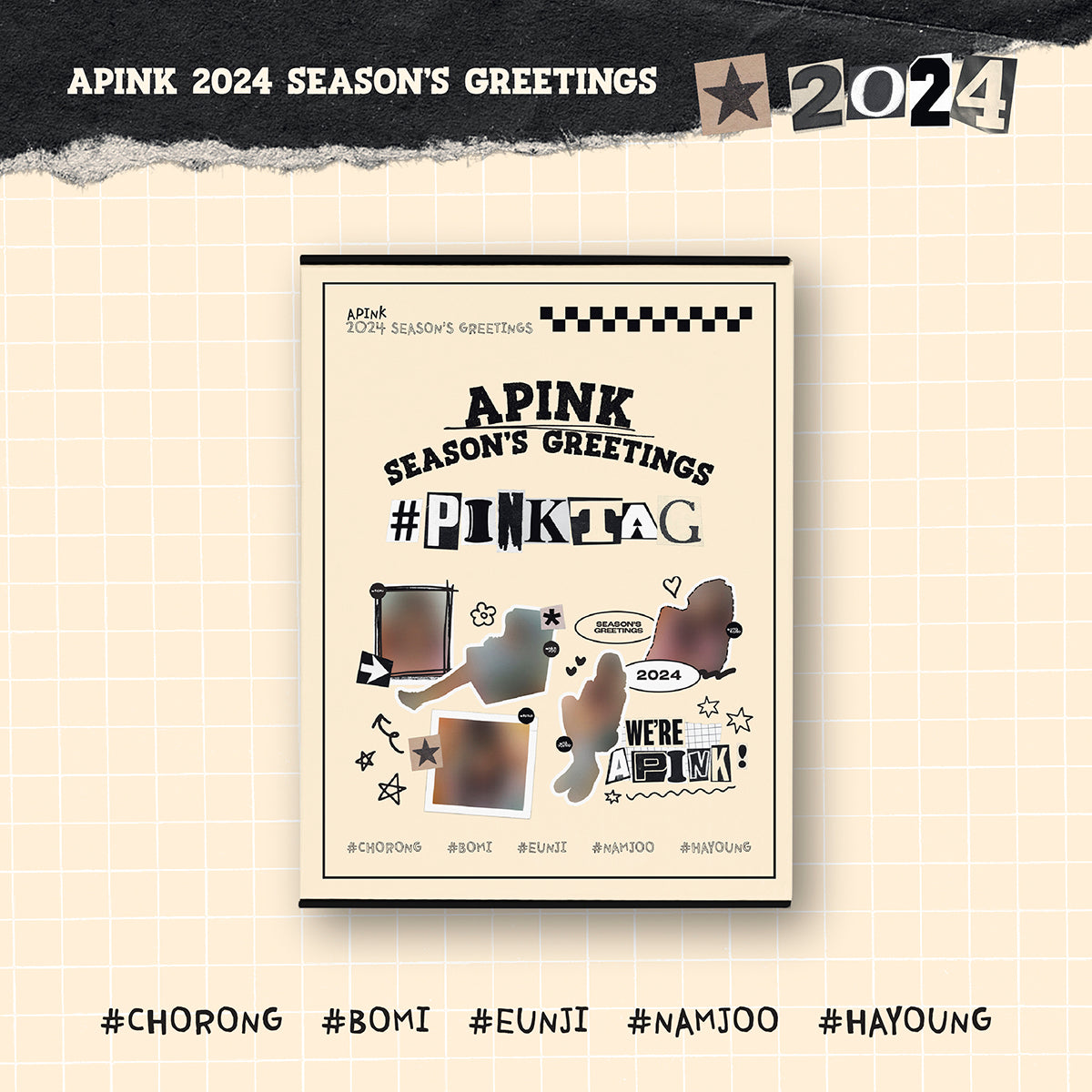 Apink - 2024 SEASON'S GREETINGS [#PINKTAG] [PRE-ORDER]