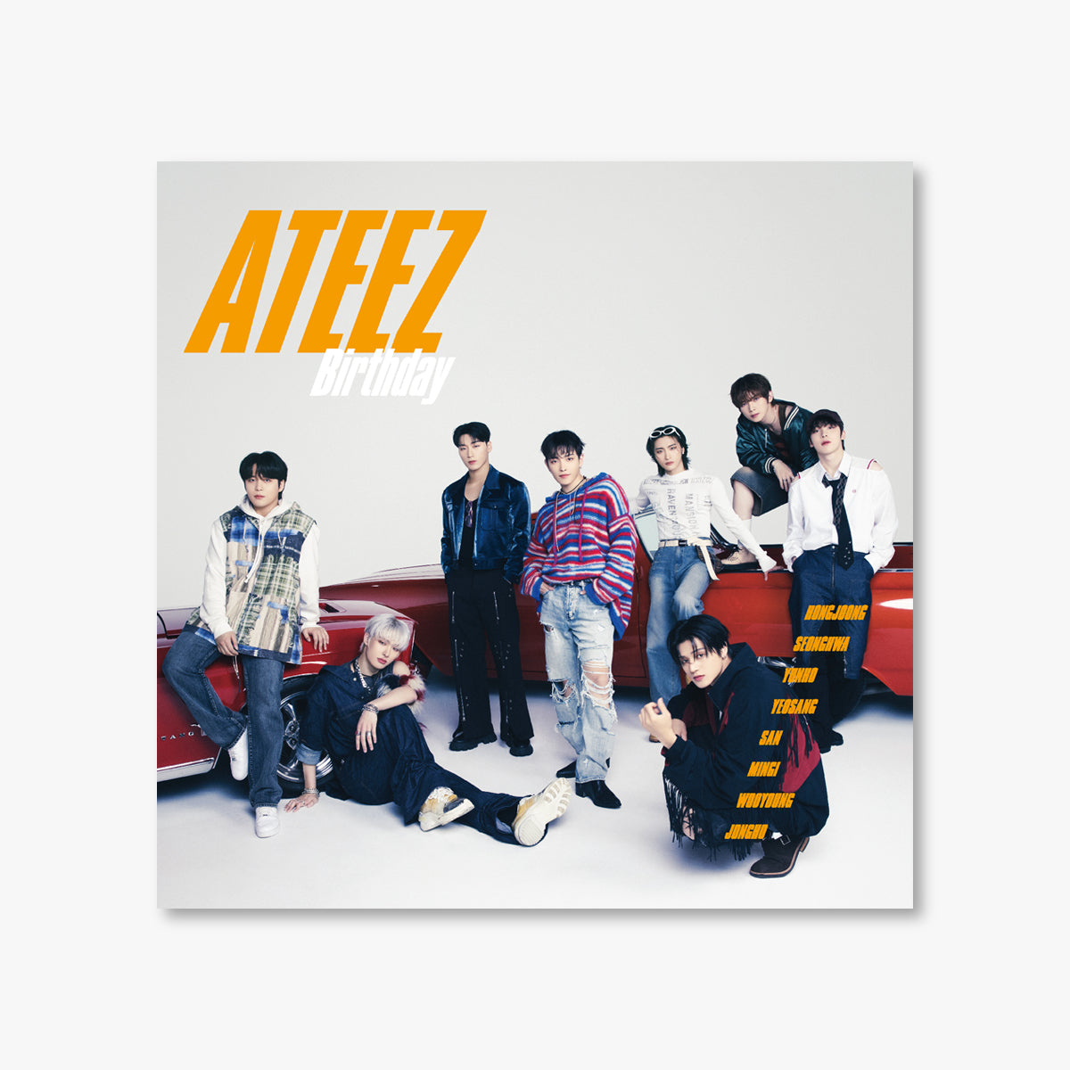 ATEEZ - JAPAN 4th SINGLE - Birthday [PRE-ORDER]