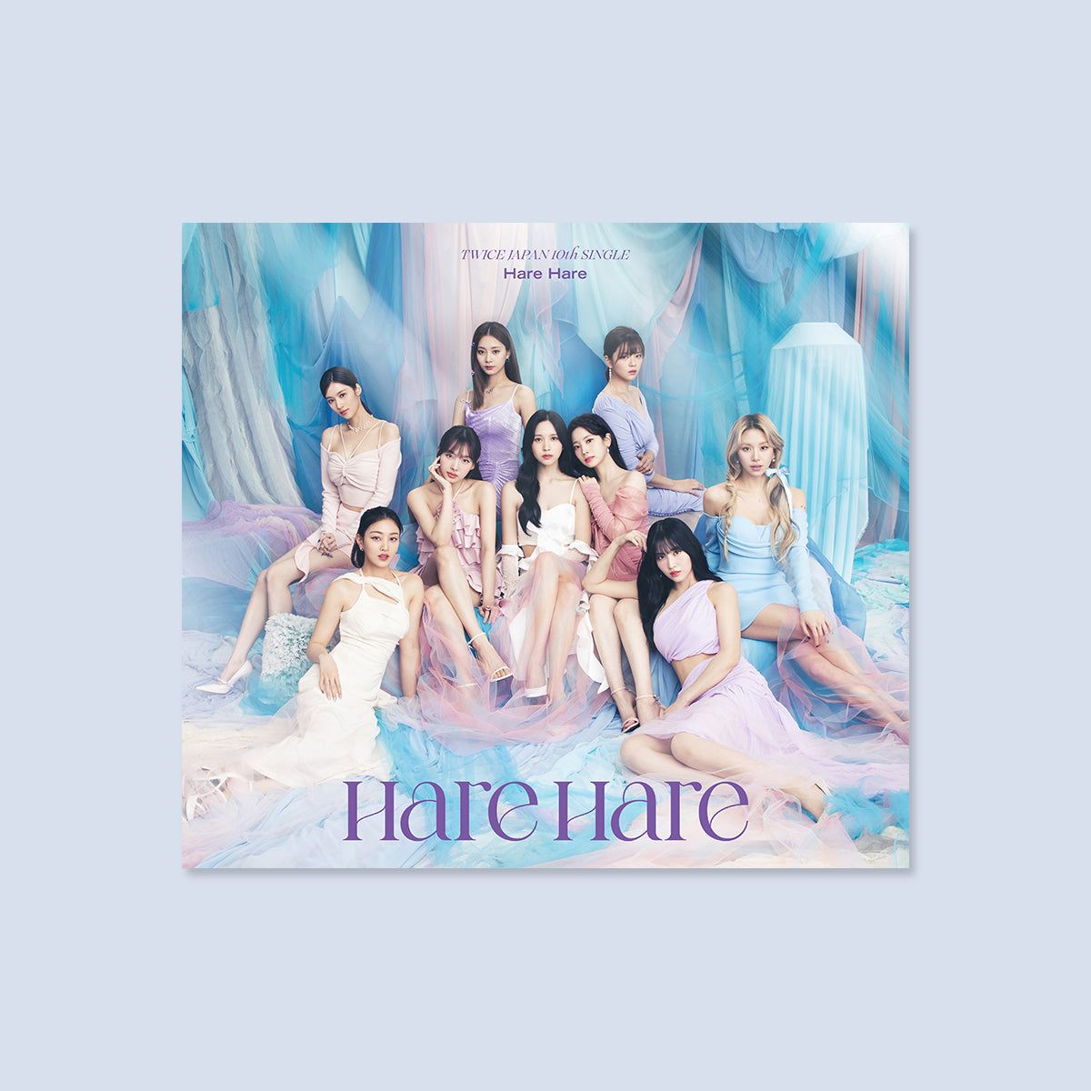 TWICE - JAPAN 10th SINGLE ALBUM 'Hare Hare'