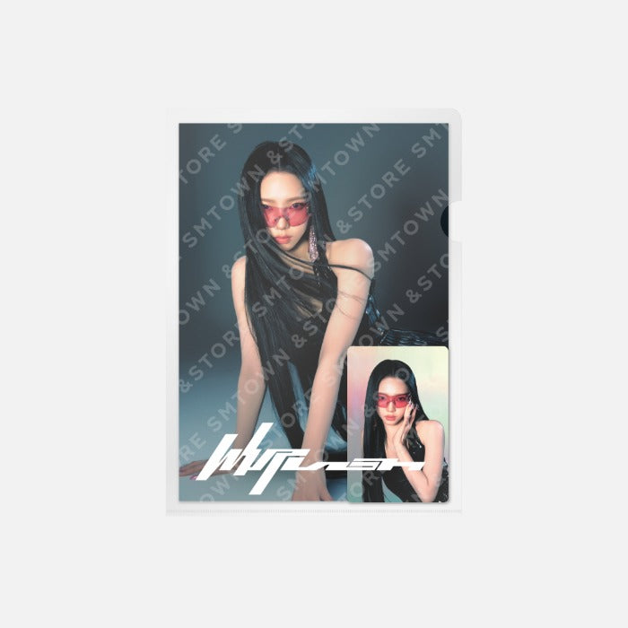 aespa - aespa WEEK - #Whiplash_mood POP-UP OFFICIAL MD [POSTCARD + HOLOGRAM PHOTO CARD SET] [PRE-ORDER]