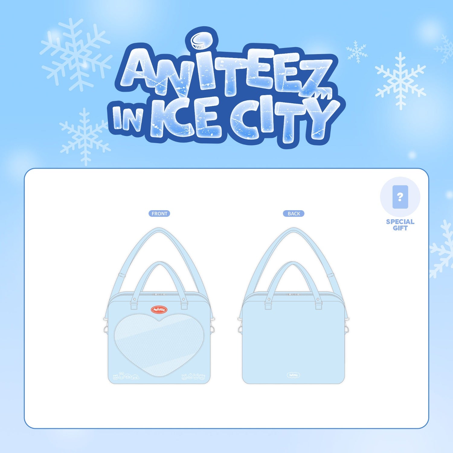 ATEEZ - ANITEEZ IN ICE CITY OFFICIAL 2ND MD [ITA BAG] [PRE-ORDER]