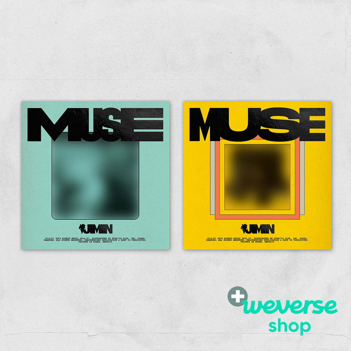 Jimin (BTS) - MUSE + Weverse Shop P.O.B [PRE-ORDER]