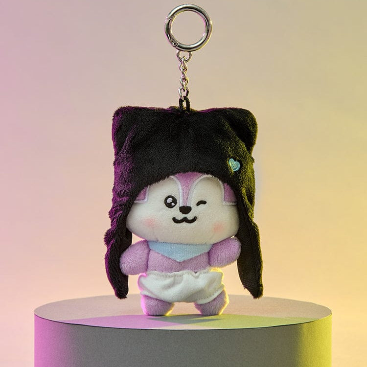 BT21 - MANG Born to Dance Small Doll Keychain (Long Black)