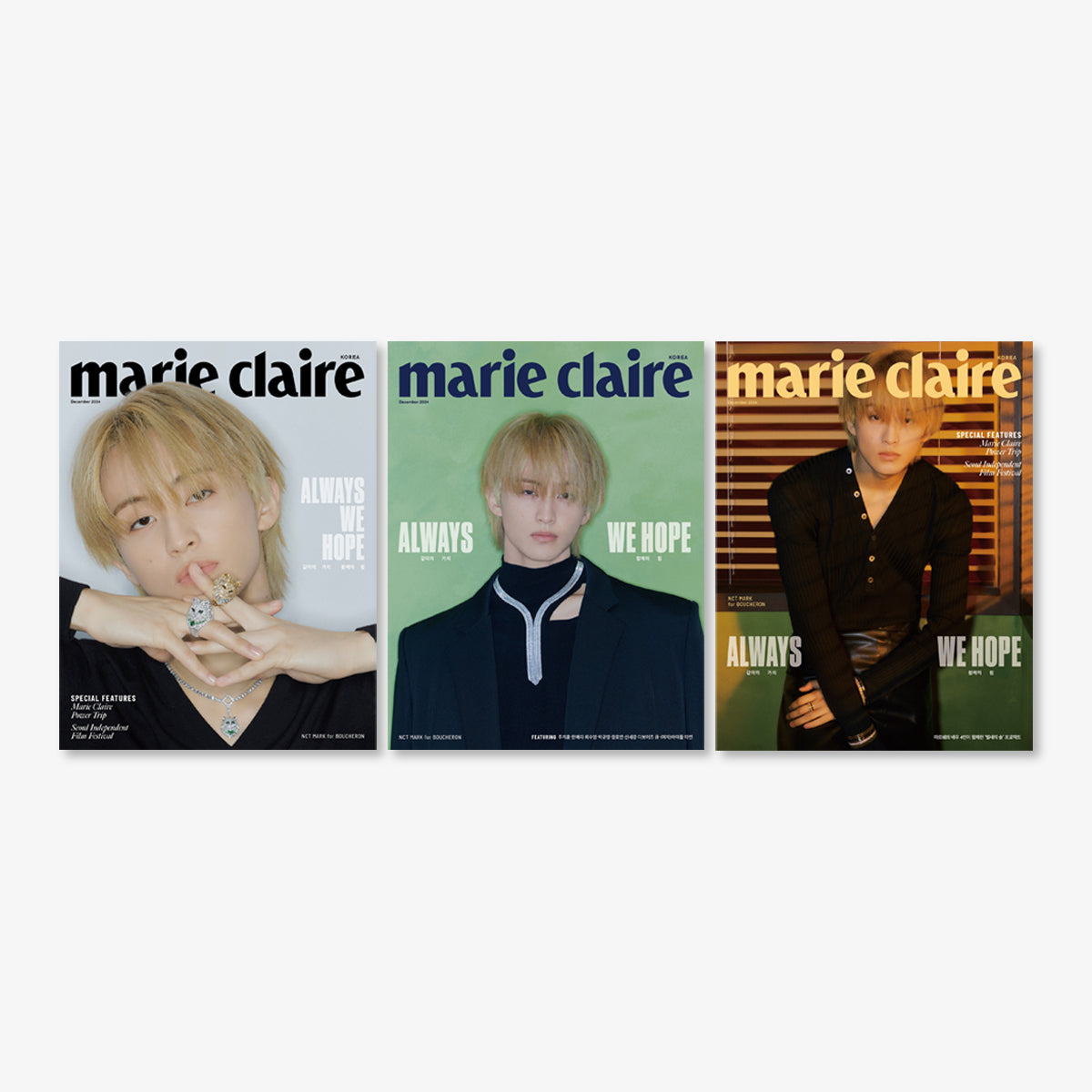 MARK (NCT) - marie claire Magazine (2024. 12) [PRE-ORDER]