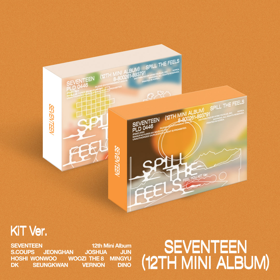 SEVENTEEN - SPILL THE FEELS (KiT ver.) (Random)