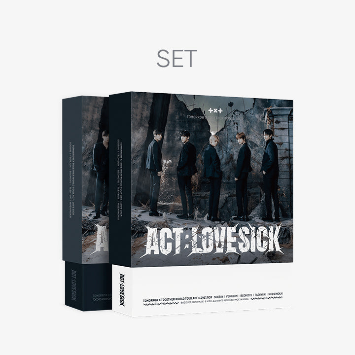 TXT - WORLD TOUR 〈ACT : LOVE SICK〉 IN SEOUL DIGITAL CODE + DVD SET