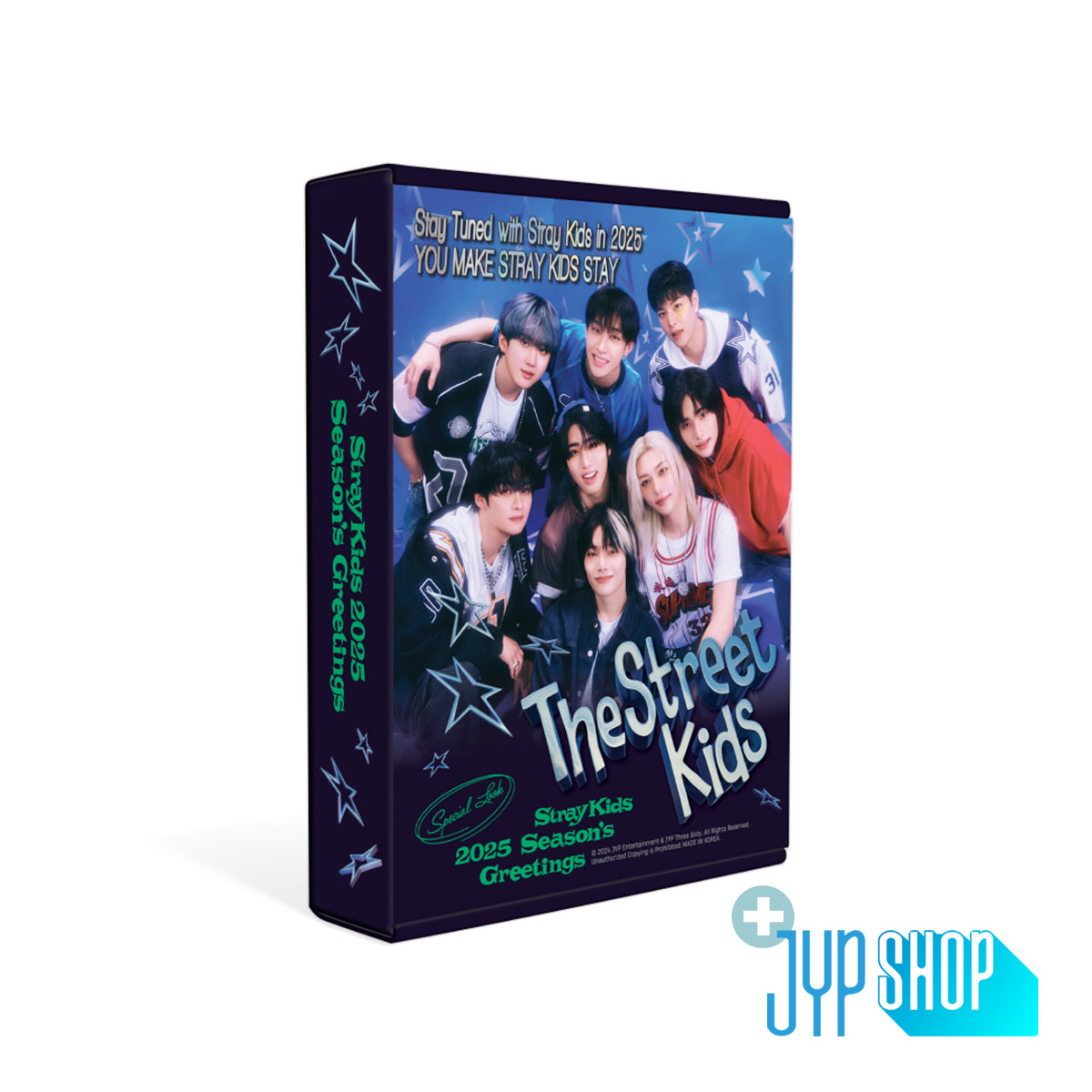 Stray Kids - 2025 SEASON'S GREETINGS [The Street Kids] + JYP SHOP P.O.B [PRE-ORDER]