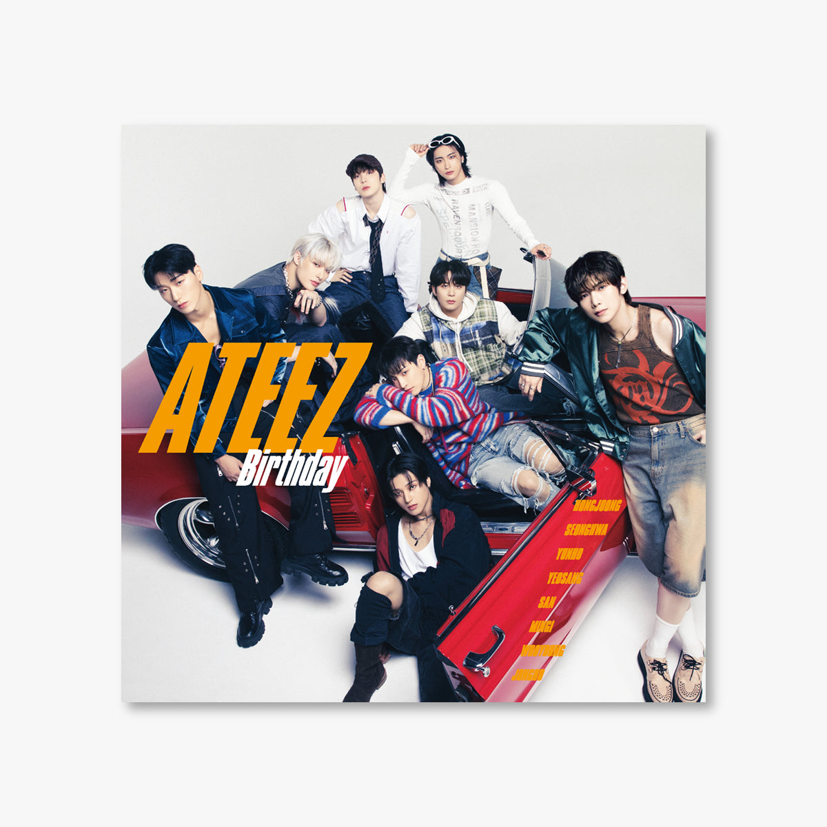 ATEEZ - JAPAN 4th SINGLE - Birthday [PRE-ORDER]