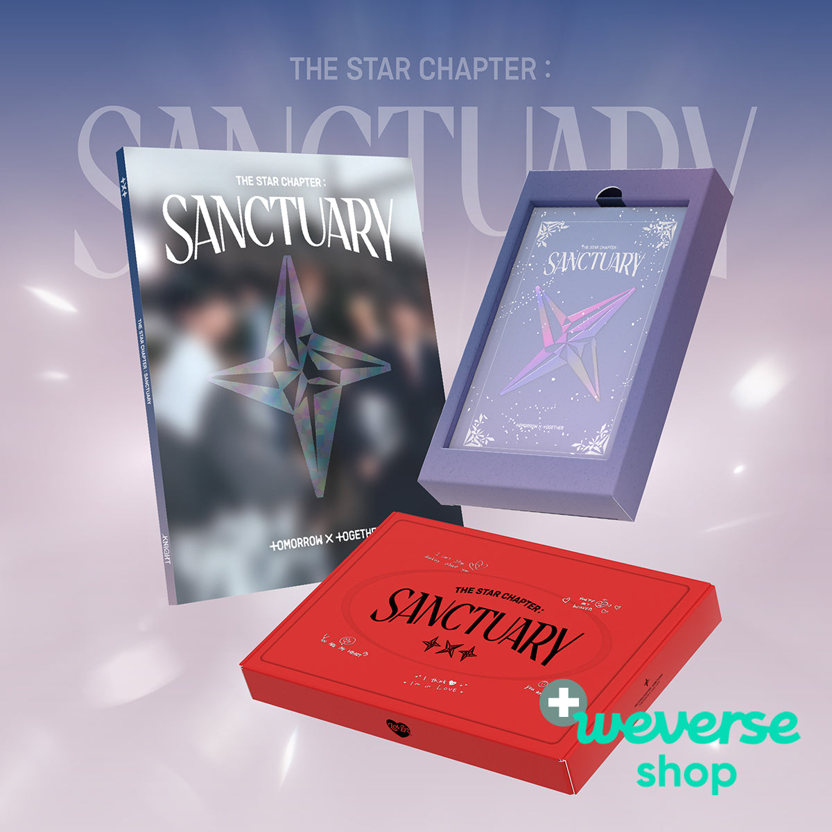 TXT - The Star Chapter: SANCTUARY + Weverse Shop LUCKY DRAW [PRE-ORDER]