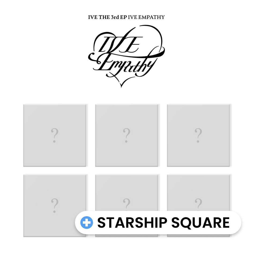 IVE - IVE EMPATHY (Digipack ver.) (Limited Edition) + STARSHIP SQUARE P.O.B [PRE-ORDER]