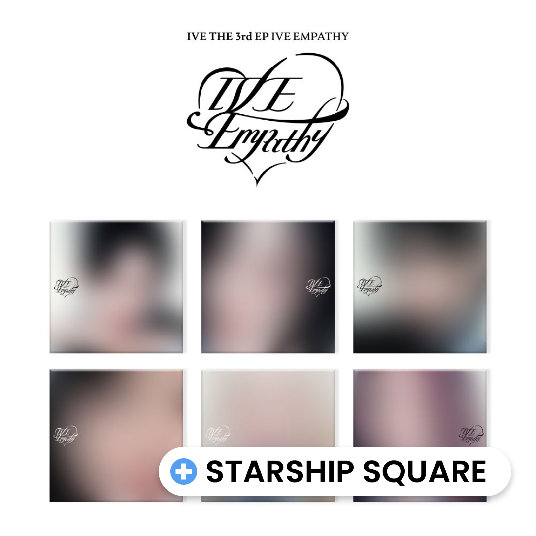 IVE - IVE EMPATHY (Digipack ver.) (Limited Edition) + STARSHIP SQUARE P.O.B [PRE-ORDER]