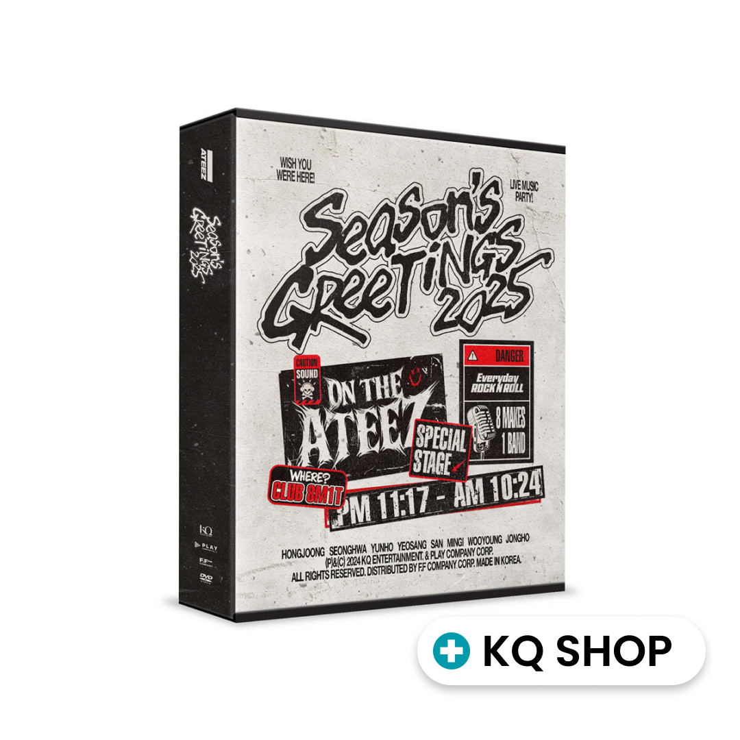 ATEEZ - 2025 SEASON'S GREETINGS + KQ SHOP P.O.B [PRE-ORDER]