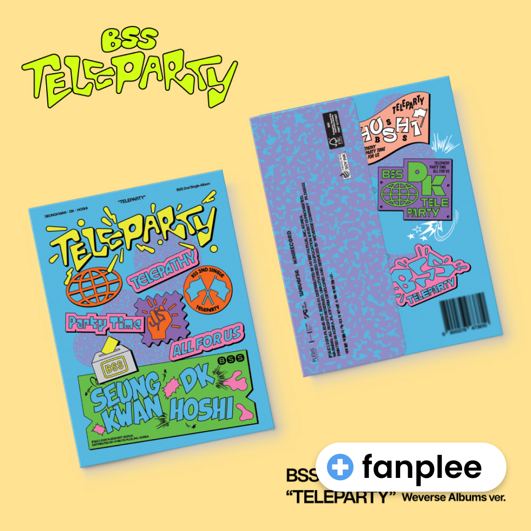 BSS (SEVENTEEN) - TELEPARTY (Weverse Albums ver.) + fanplee P.O.B [PRE-ORDER]