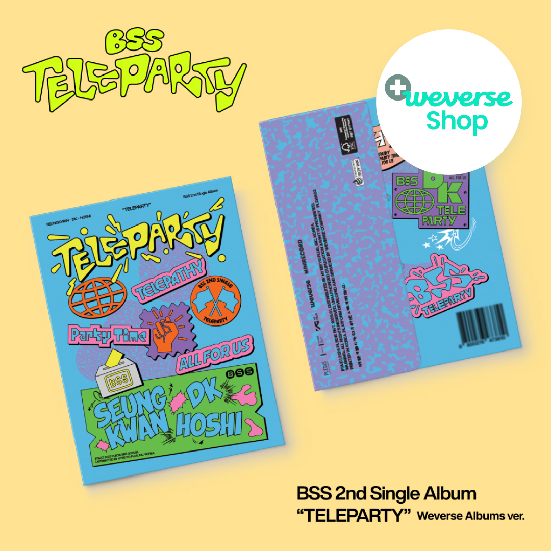 BSS (SEVENTEEN) - TELEPARTY (Weverse Albums ver.) + Weverse Shop P.O.B [PRE-ORDER]