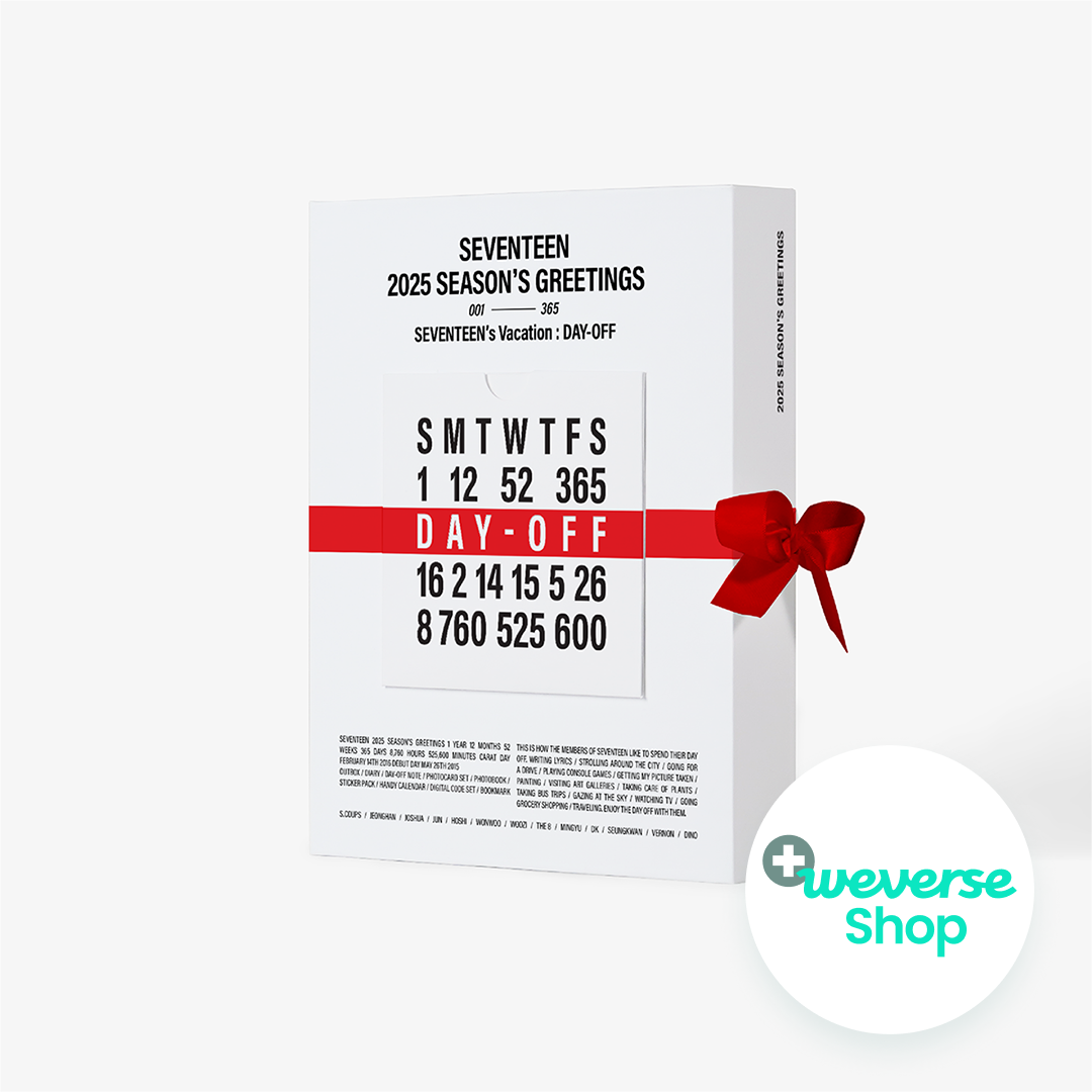 SEVENTEEN - 2025 SEASON'S GREETINGS + Weverse Shop P.O.B [PRE-ORDER]