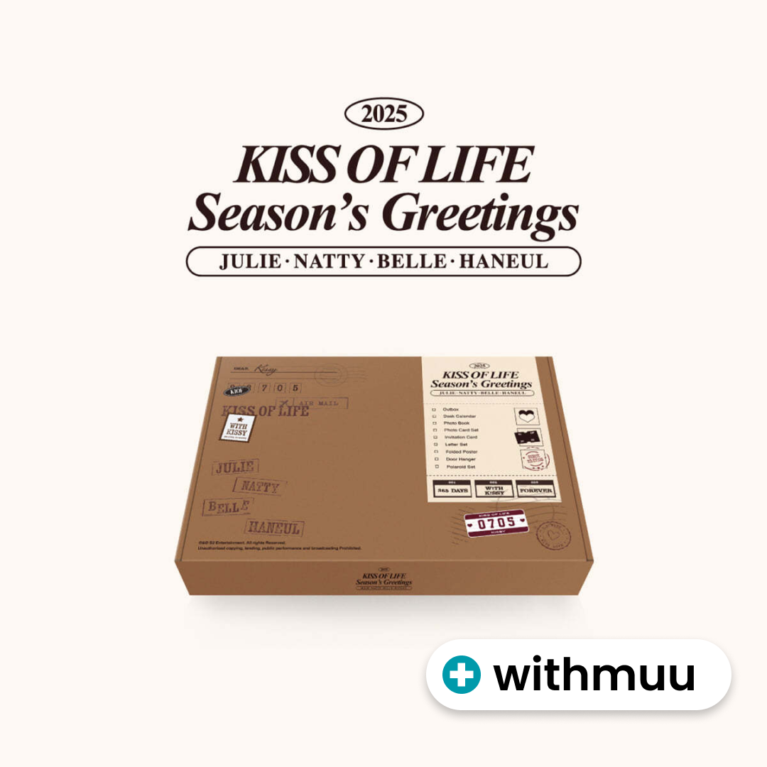 KISS OF LIFE - 2025 SEASON'S GREETINGS + WITHMUU P.O.B [PRE-ORDER]