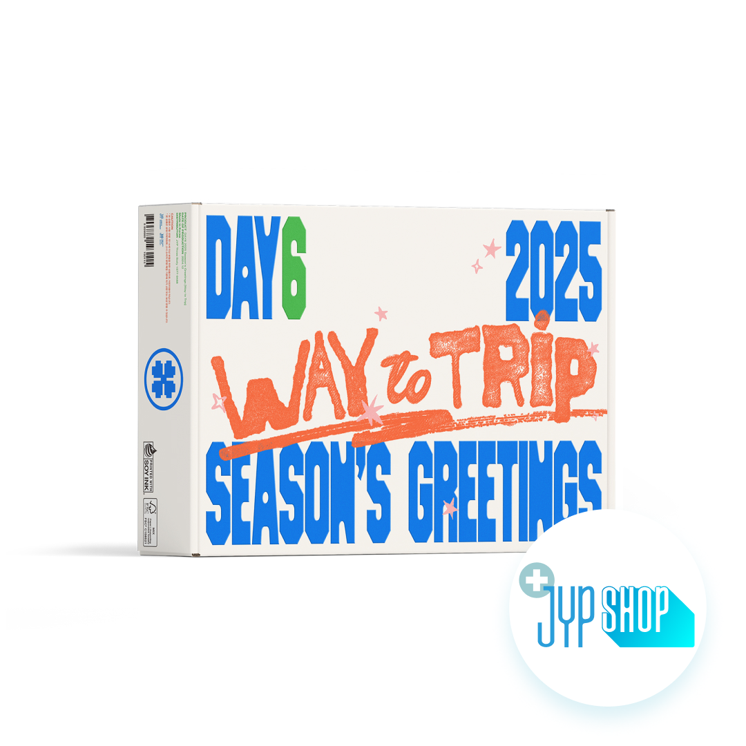 DAY6 - 2025 SEASON'S GREETINGS [Way to Trip] + JYP SHOP P.O.B [PRE-ORDER]