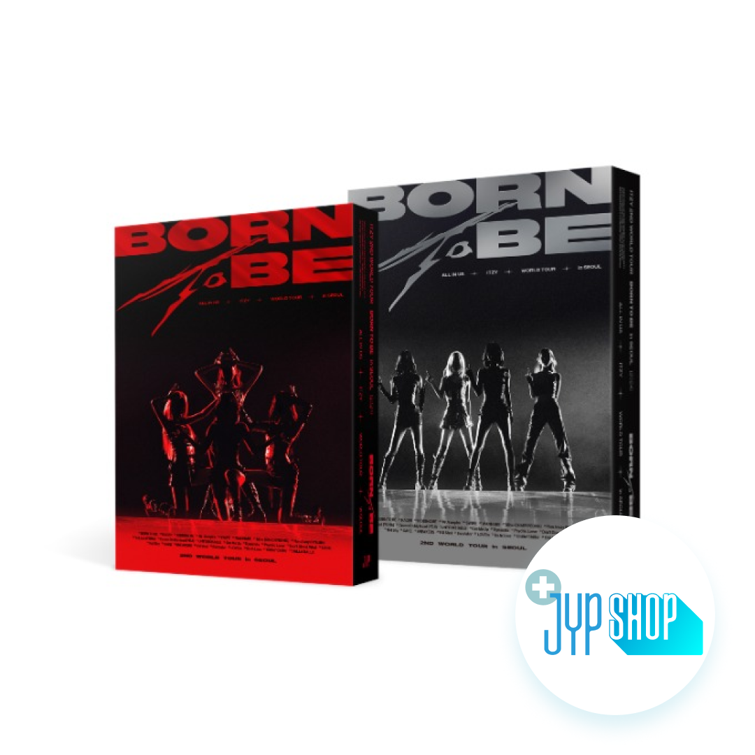 ITZY - 2ND WORLD TOUR 'BORN TO BE' in SEOUL DVD & Blu-ray + JYP SHOP P.O.B [PRE-ORDER]