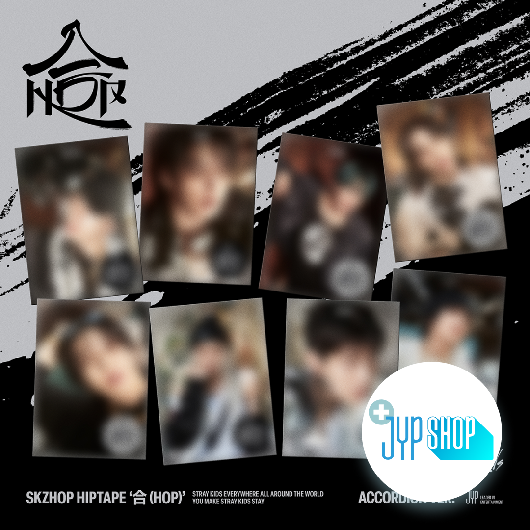 Stray Kids - 合 (HOP) (ACCORDION ver.) (Random) + JYP SHOP P.O.B [PRE-ORDER]