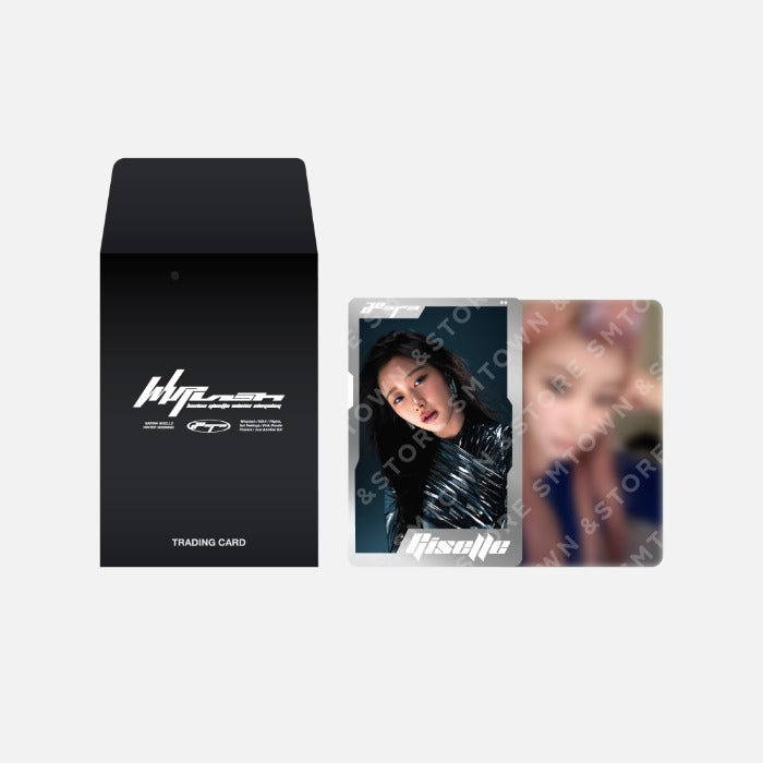 aespa - aespa WEEK - #Whiplash_mood POP-UP OFFICIAL MD [RANDOM TRADING CARD_A Ver.] [PRE-ORDER]