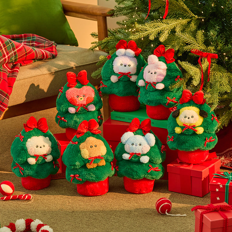 [BT21] minini PETITE HOLIDAY [TREE PLUSH DOLL]