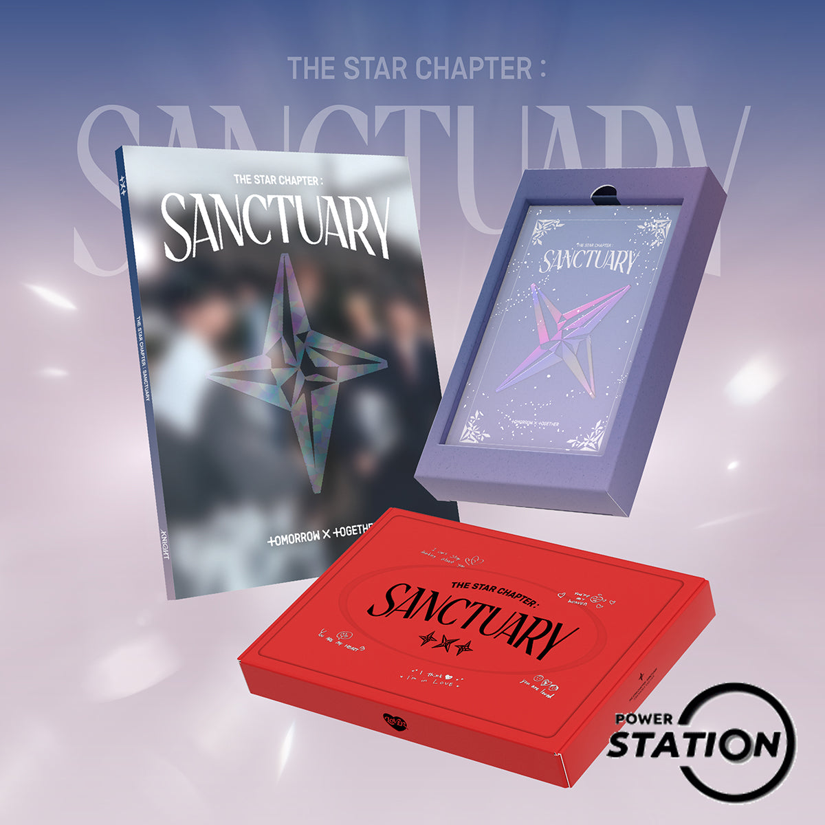 TXT - The Star Chapter: SANCTUARY + POWER STATION LUCKY DRAW [PRE-ORDER]